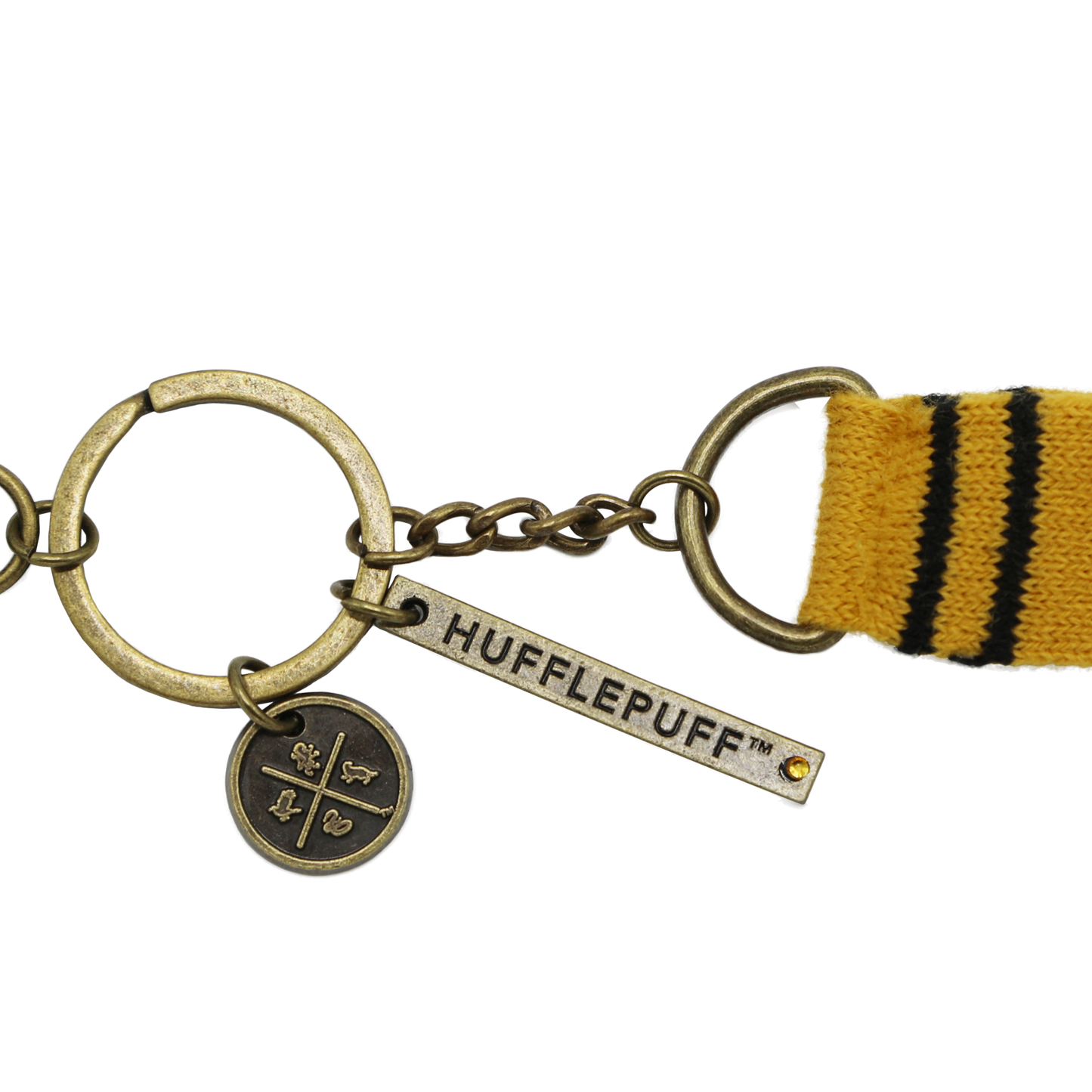 ハッフルパフ ニットマフラー キーリング