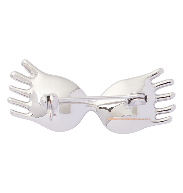 ルーナ メラメラメガネ ピンバッジ