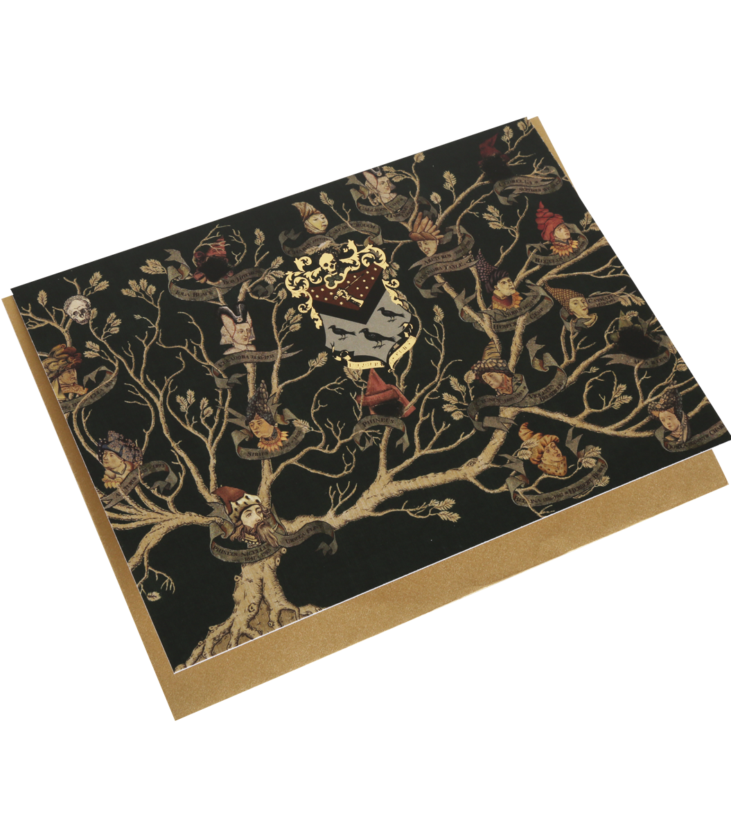 ブラック家の家系図 メッセージカード