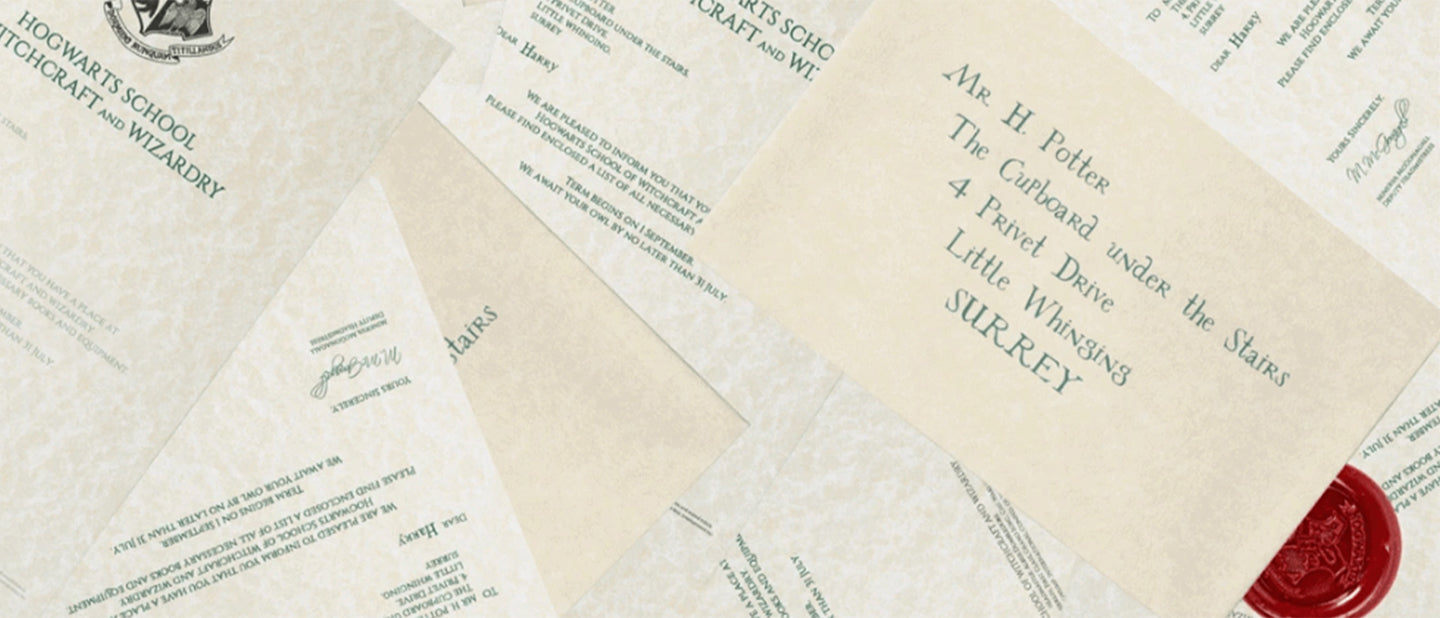 Invitation From Hogwarts Promotion