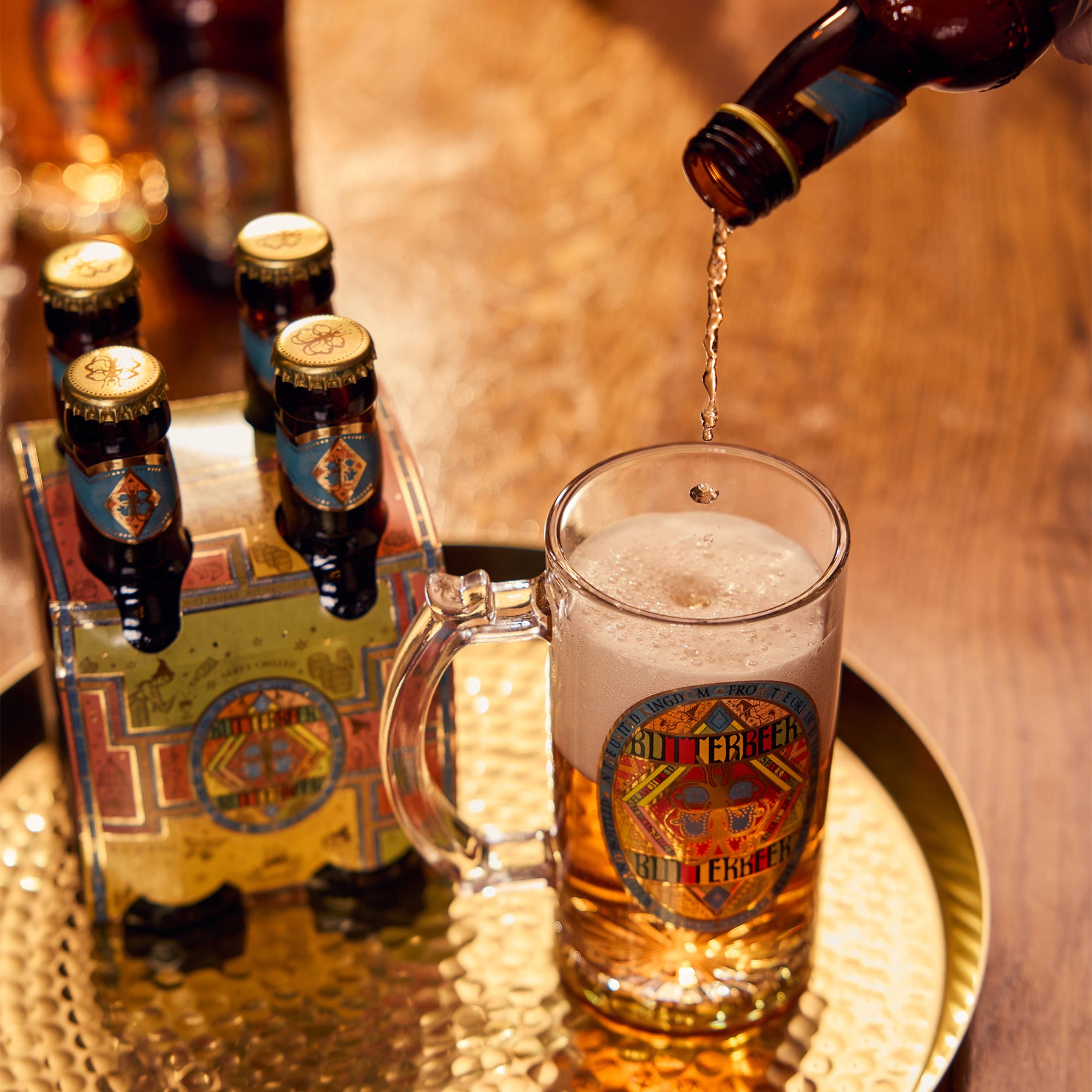 バタービール オリジナル 4本パック｜ハリー・ポッター ショップ