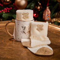ホグワーツ城 クリスマス マグカップ ＆ ソックス ギフトセット