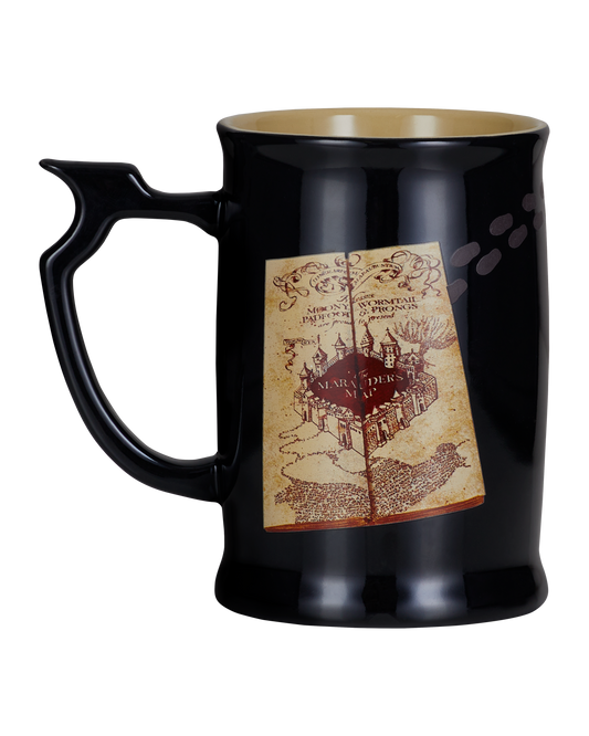 Marauder's Map Heat Reactive Footprint Mug