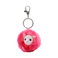 ピグミーパフ キーリング ピンク