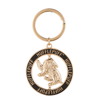 ハッフルパフ寮マスコット 回転キーリング