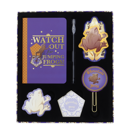 蛙の魔女 メリッサ　FR 4枚セット 蛙チョコレート 文房具セット | ハリー・ポッター ショップ オンライン