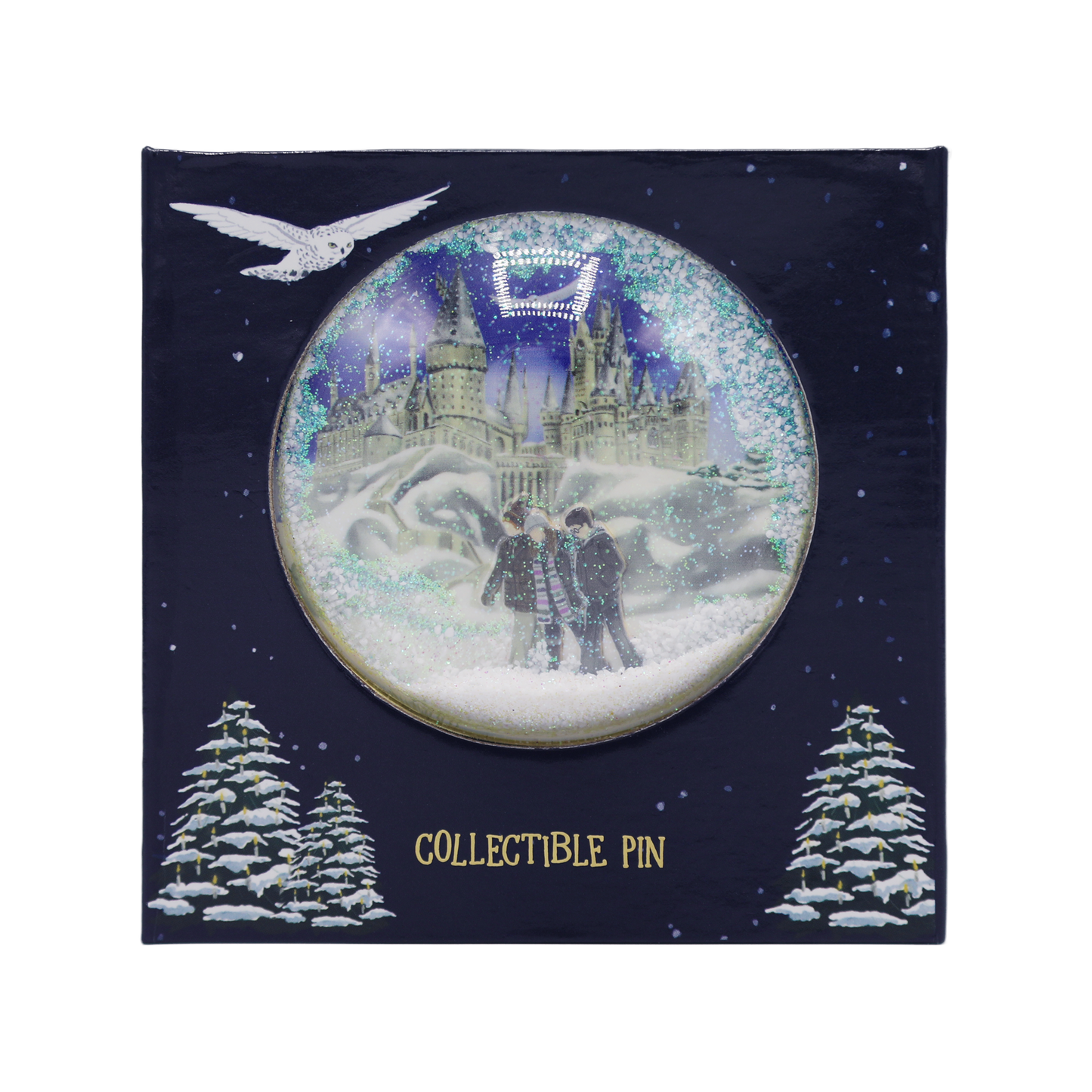 ホグワーツ・イン・ザ・スノー クリスマス ピンバッジ