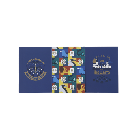ホグワーツ A7 メモ帳 3個パック