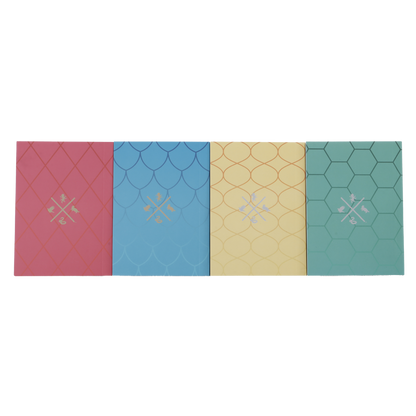 ホグワーツハウス A7 メモ帳 4個セット