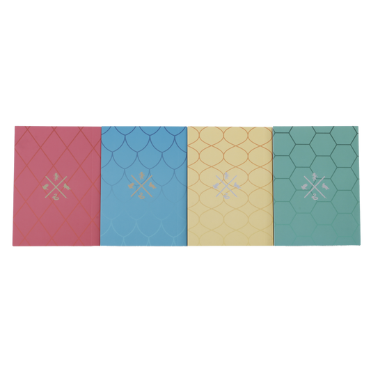 ホグワーツハウス A7 メモ帳 4個セット