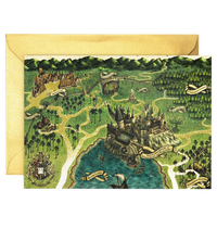 ホグワーツマップグリーティングカード