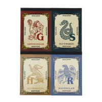 ホグワーツハウス寮章 メモ帳 4個セット | Harry Potter Shop JP