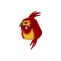 フォークス ミニ ぬいぐるみ ピンバッジ