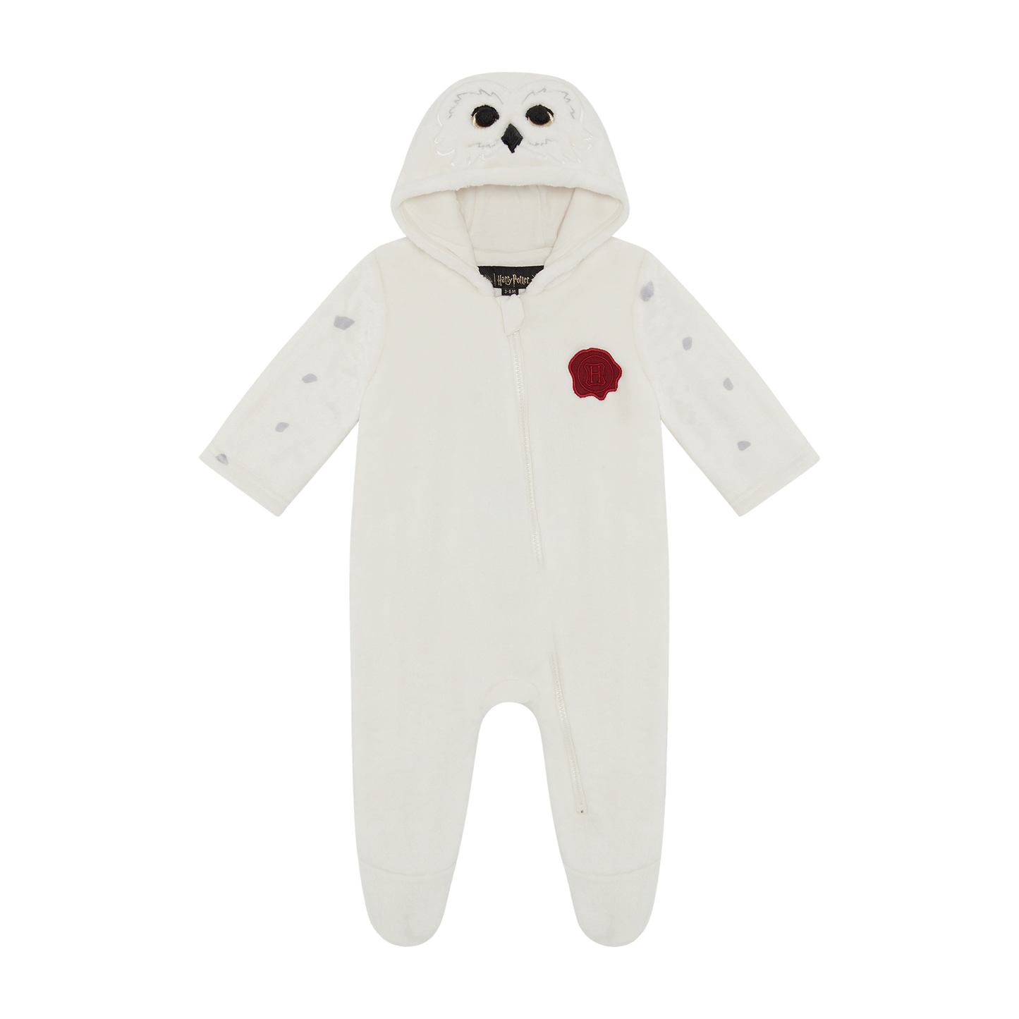 ヘドウィグ フード付きベビーカバーオール