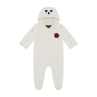 ヘドウィグ フード付きベビーカバーオール