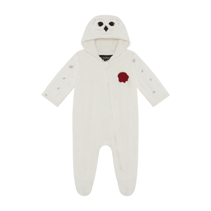 ヘドウィグ フード付きベビーカバーオール