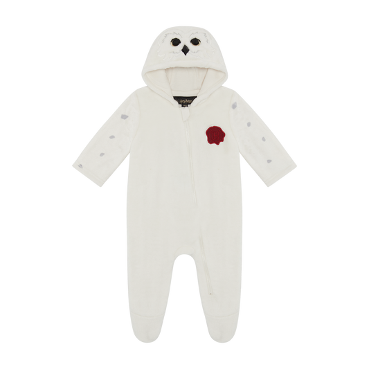 ヘドウィグ フード付きベビーカバーオール