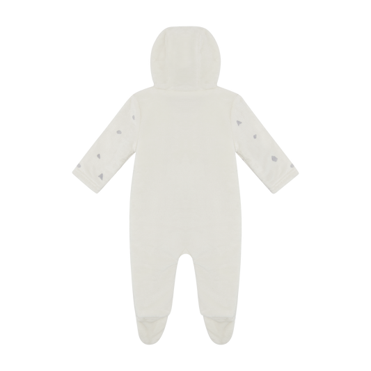 ヘドウィグ フード付きベビーカバーオール