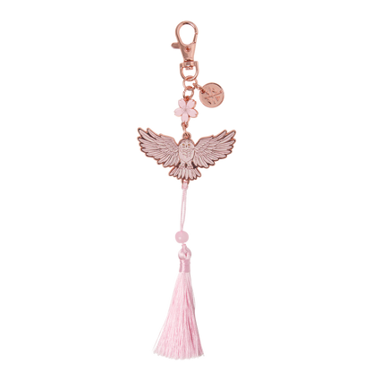 サクラ フクロウ キーリング