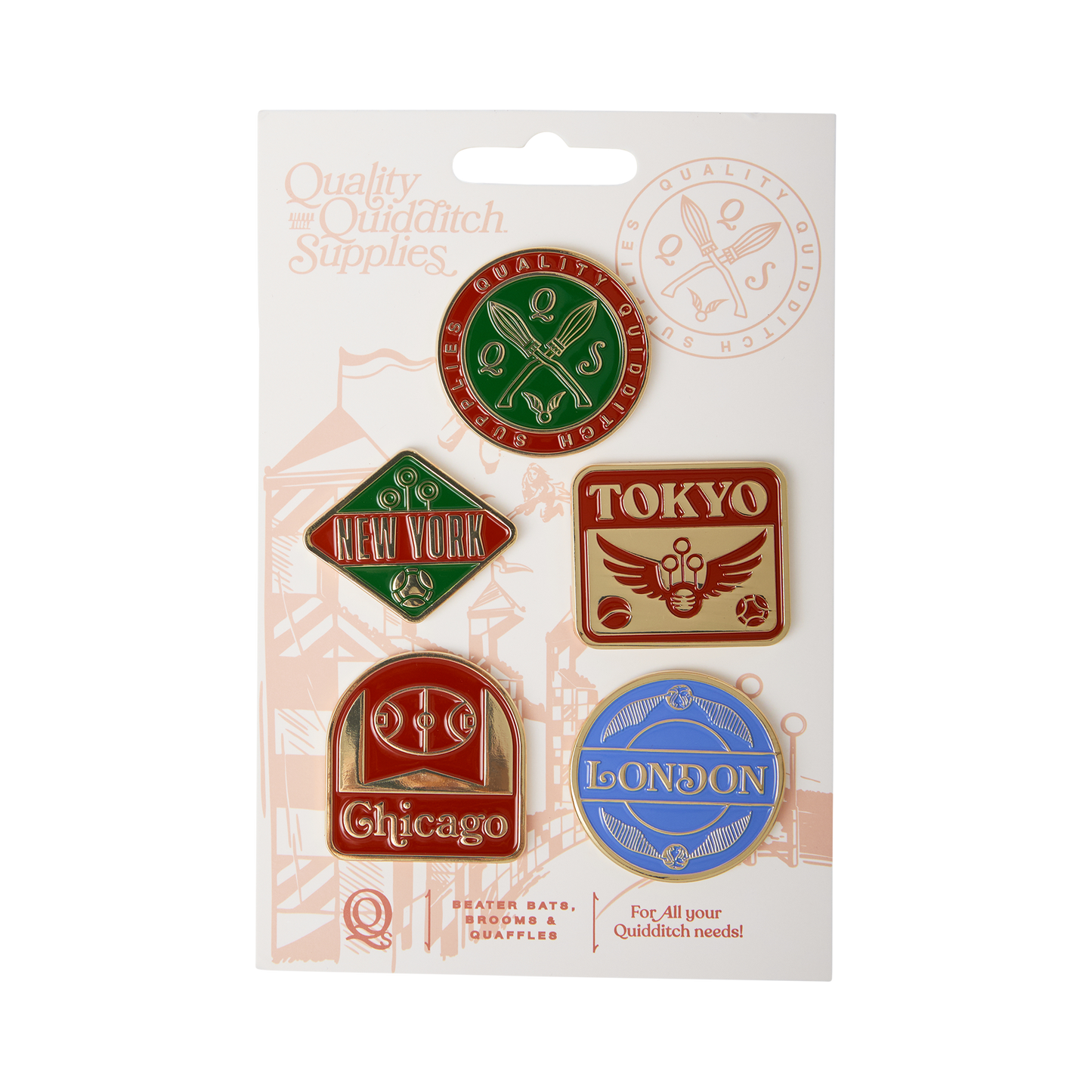 高級クィディッチ用具店 マグネット セット