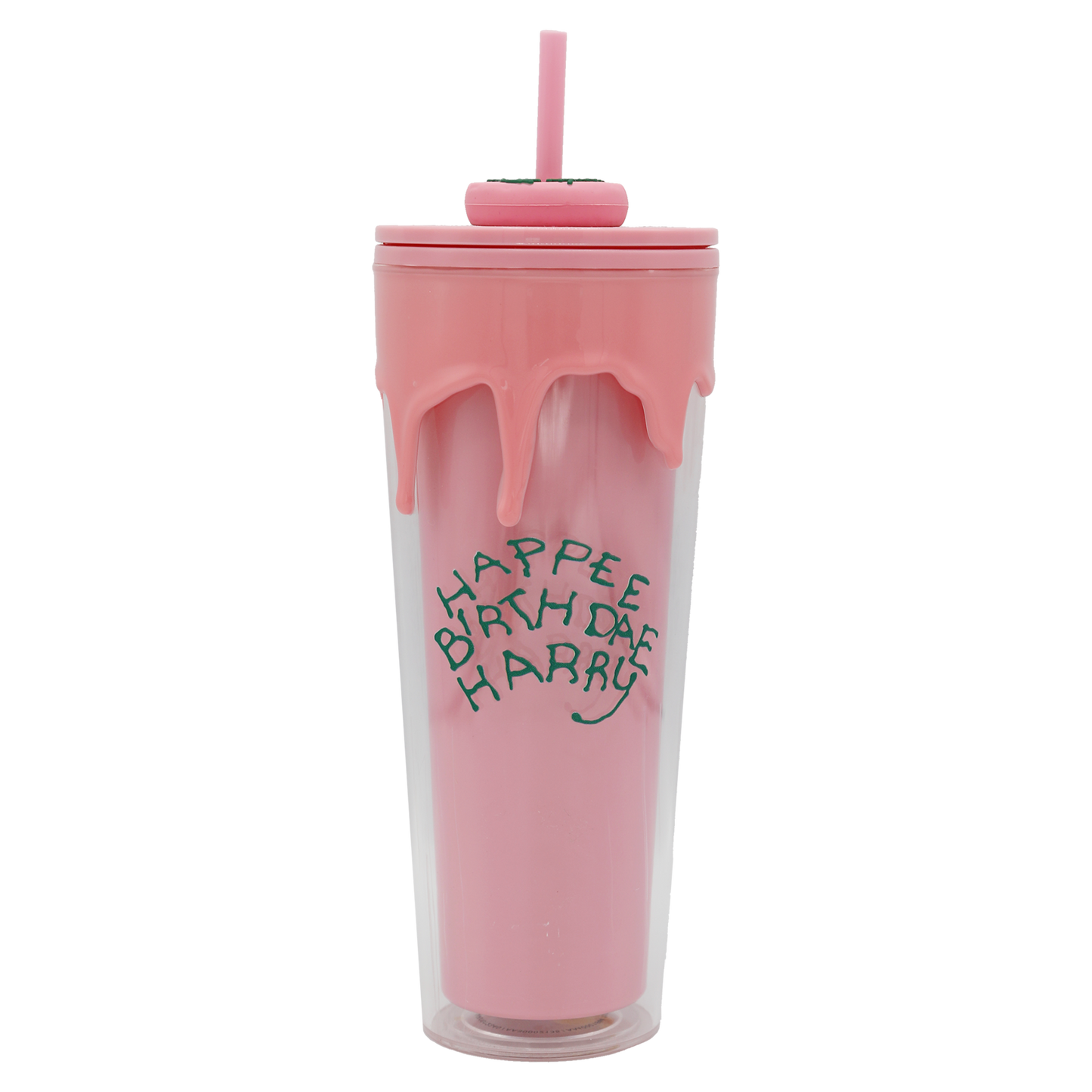 ハッピーバースデー カップ＆ストロー