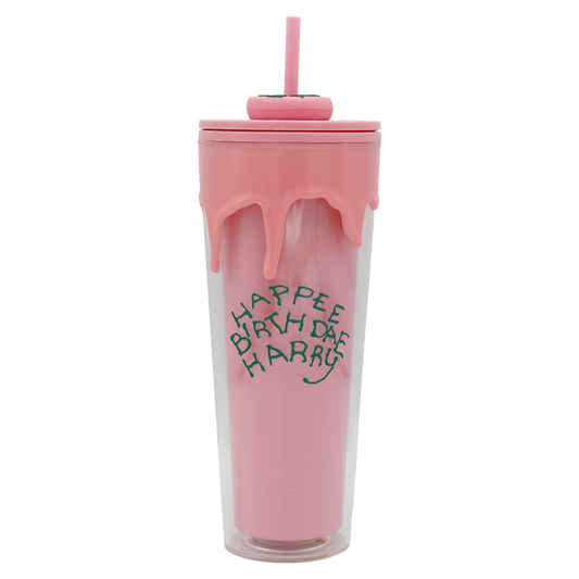 ハッピーバースデー カップ＆ストロー