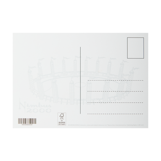 ニンバス2000 箔押し ポストカード