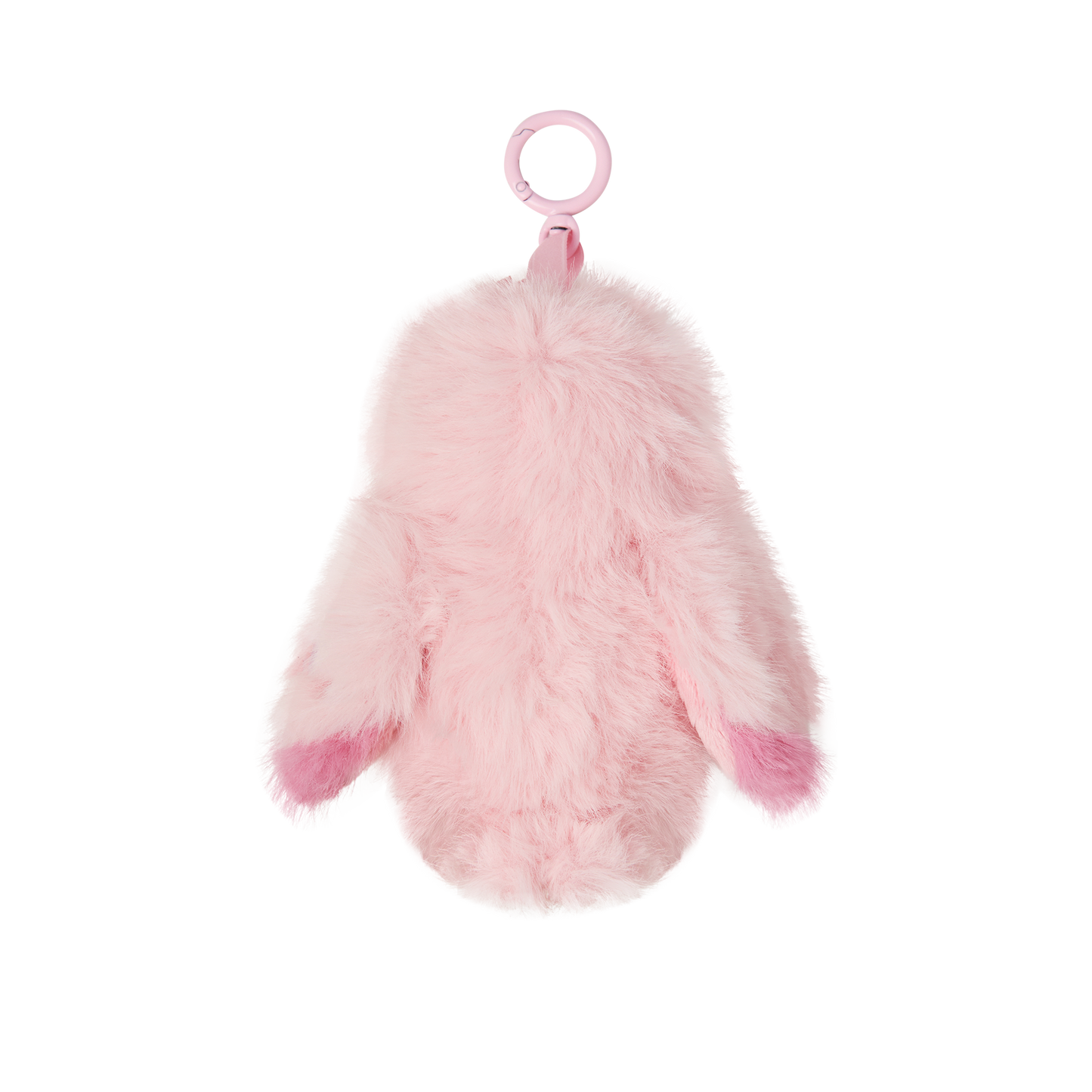 サクラ クリップ付き フクロウ ぬいぐるみキーリング