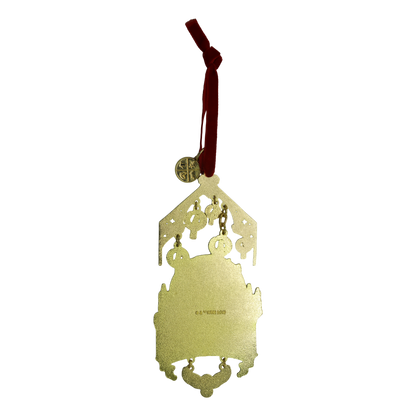ホグワーツ クリスマス メタル オーナメント