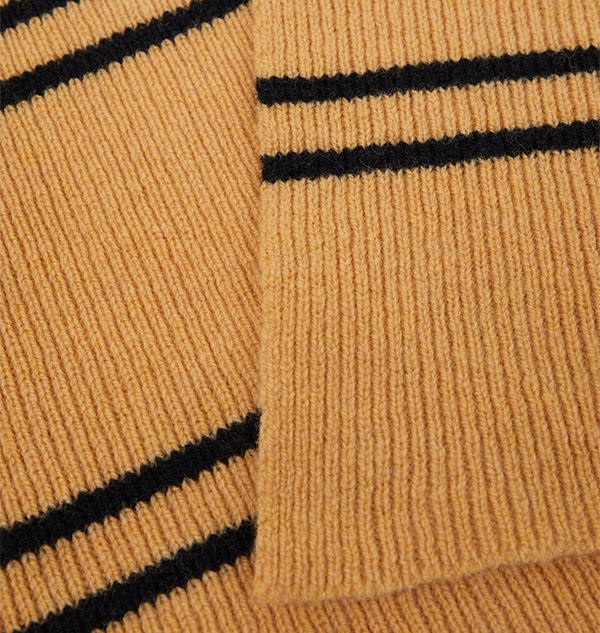 ハッフルパフ ストライプ マフラー