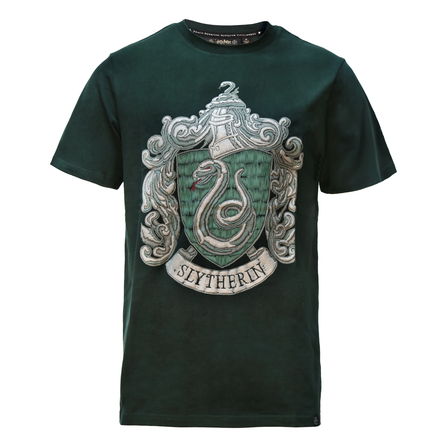 スリザリン エンブレム プリント Tシャツ|ハリー・ポッター ショップ スリザリン エンブレム プリント Tシャツ|ハリー・ポッター ショップ