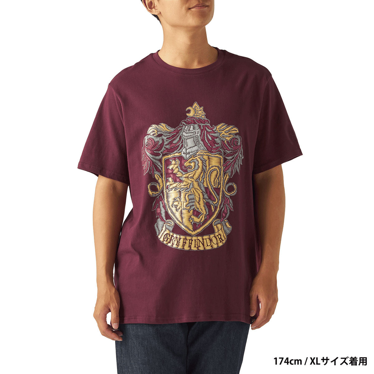グリフィンドール 憲章 プリント Tシャツ