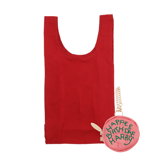 ハッピーバースデー ポーチ付きエコバッグ