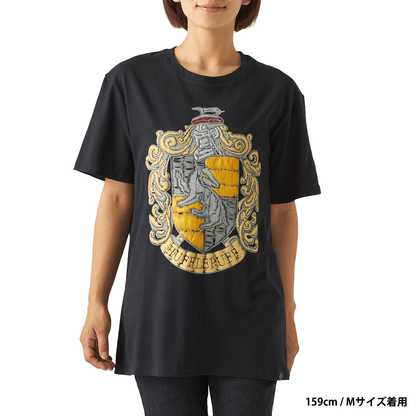 ハッフルパフ エンブレム プリント Tシャツ