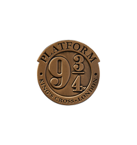 9と3/4番線  ピンバッジ