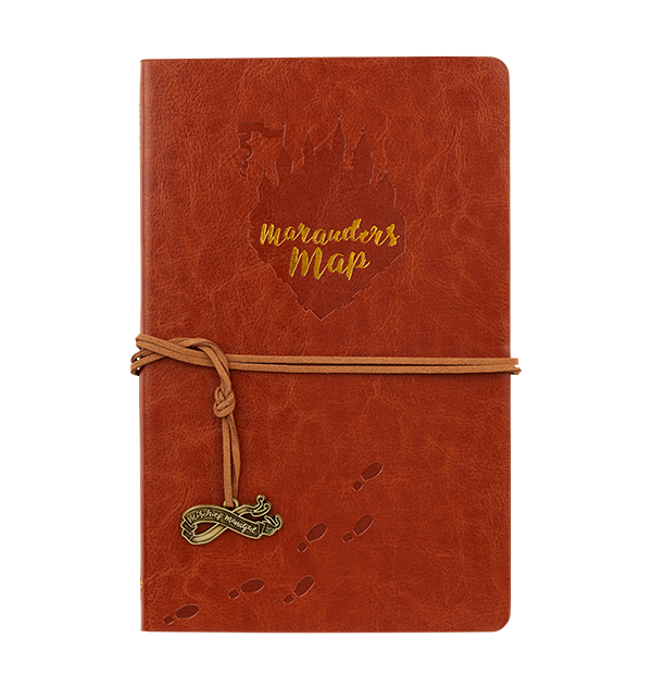 Faux Leather Marauder's Map Notebook