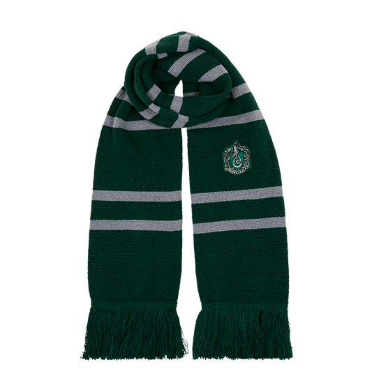 Slytherin Knitted Crest Scarf