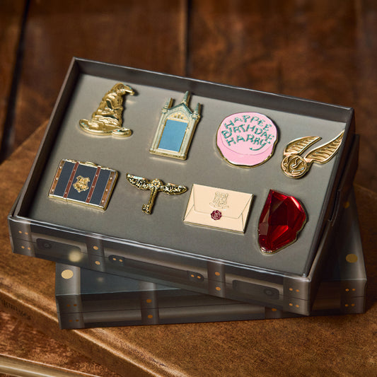 『ハリー・ポッターと賢者の石』アイコン ミニ ピンバッジ セット