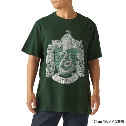 スリザリン 憲章 プリント Tシャツ